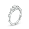 Thumbnail Image 1 of Previously Owned -  1.20 CT. T.W. Diamond Three Stone Ring in 14K White Gold (I/I1)