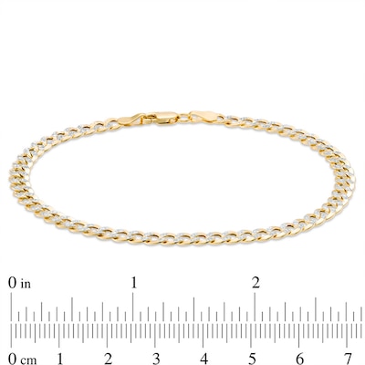 Previously Owned - Men's 4.7mm Curb Chain Bracelet in 14K Gold - 8.25"