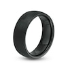 Previously Owned - Men's 8.0mm Wedding Band in Tantalum with Black Ion-Plate - Size 10