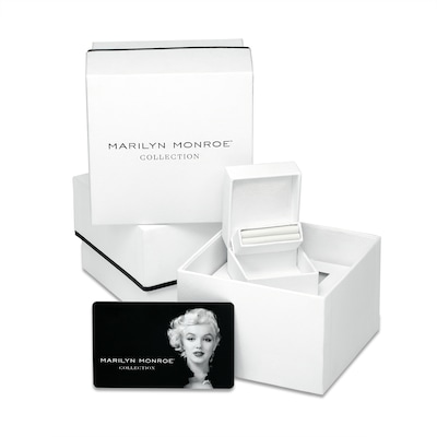 Previously Owned - Marilyn Monroe™ Collection 1.23 CT. T.W. Diamond Frame Engagement Ring in 14K White Gold