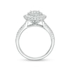 Previously Owned - 1.50 CT. T.W. Diamond Pear-Shaped Double Frame Engagement Ring in 10K White Gold