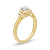 Thumbnail Image 2 of Previously Owned - 0.40 CT. T.W. Diamond Frame Engagement Ring in 10K Gold