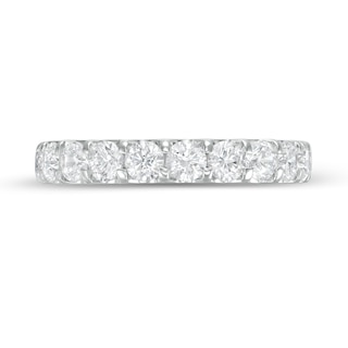 Previously Owned - 1.20 CT. T.W. Diamond Eleven Stone Band in 10K White Gold