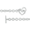 Previously Owned - The Kindred Heart from Vera Wang Love Collection 0.085 CT. T.W. Diamond Bracelet in Sterling Silver