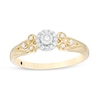 Thumbnail Image 0 of Previously Owned - Cherished Promise Collection™ 0.10 CT. T.W. Diamond Tri-Sides Promise Ring in 10K Gold