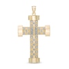 Thumbnail Image 0 of Previously Owned - Men's Large Cross Necklace Charm in 10K Gold