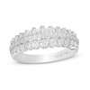 Previously Owned - Marilyn Monroe™ Collection 0.69 CT. T.W. Diamond Scallop-Edge Band in 14K White Gold