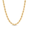 Thumbnail Image 0 of Previously Owned - Men's 4.4mm Rope Chain Necklace in 14K Gold - 22"