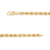 Thumbnail Image 1 of Previously Owned - Men's 4.4mm Rope Chain Necklace in 14K Gold - 22"