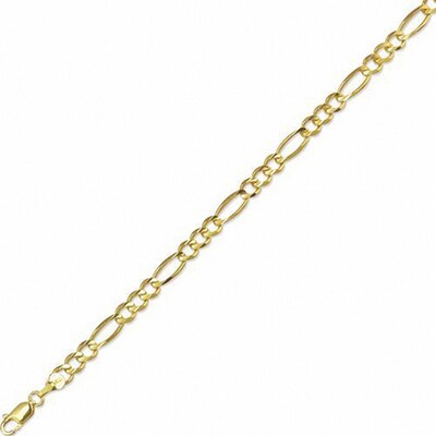 Previously Owned - Men's Figaro Chain Necklace in 10K Gold - 20"