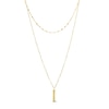 Previously Owned - Double Strand Choker Necklace in 14K Gold - 16"