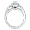 Thumbnail Image 2 of Previously Owned - Vera Wang Love Collection 0.95 CT. T.W. Diamond Double Frame Engagement Ring in 14K White Gold