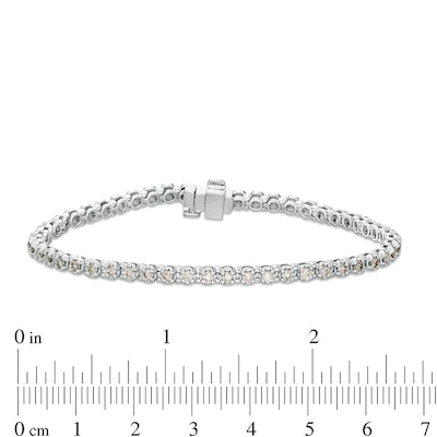 Previously Owned - 2.00 CT. T.W. Diamond Tennis Bracelet in 10K White Gold