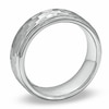 Thumbnail Image 1 of Previously Owned - Triton Men's 8.0mm Comfort Fit Tungsten Carbide Hammered Wedding Band