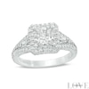 Thumbnail Image 0 of Previously Owned - Vera Wang Love Collection 1.69 CT. T.W. Diamond Frame Engagement Ring in 14K White Gold (I/SI2)