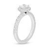 Thumbnail Image 1 of Previously Owned - Vera Wang Love Collection 0.95 CT. T.W. Diamond Frame Engagement Ring in 14K White Gold