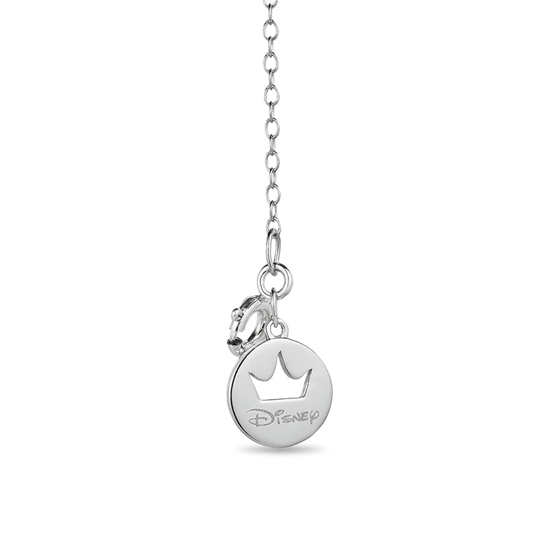 Previously Owned - Enchanted Disney Ultimate Princess Celebration 0.085 CT. T.W. Diamond Necklace in Sterling Silver|Peoples Jewellers