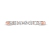 Thumbnail Image 3 of Previously Owned - 0.23 CT. T.W. Diamond Seven Stone Anniversary Band in 10K Rose Gold