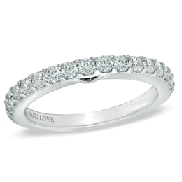 Previously Owned Vera Wang Love Collection 0.45 CT. T.W. Diamond Band in 14K White Gold