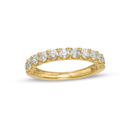 Previously Owned - 1.00 CT. T.W. Diamond Eleven Stone Anniversary Band in 14K Gold (I/SI2)