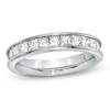 Thumbnail Image 0 of Previously Owned - 0.99 CT. T.W. Princess-Cut Diamond Wedding Band in 14K White Gold