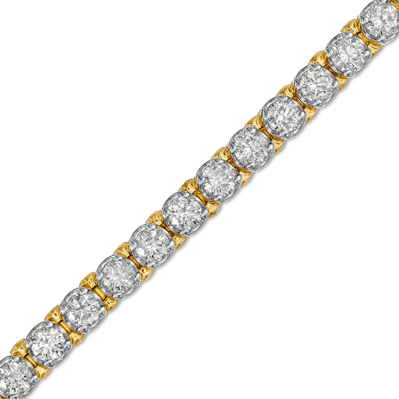 Previously Owned - 4.00 CT. T.W. Diamond Tennis Bracelet in 10K Gold