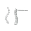 Thumbnail Image 0 of Previously Owned - 0.33 CT. T.W. Journey Diamond Drop Earrings in 10K White Gold