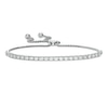 Thumbnail Image 0 of Previously Owned - 0.95 CT. T.W. Lab-Created Diamond Tennis Bolo Bracelet in 14K White Gold (F/SI2) - 9.0"