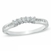 Thumbnail Image 1 of Previously Owned - 0.20 CT. T.W. Diamond Wedding Band in 14K White Gold