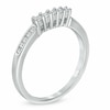 Thumbnail Image 2 of Previously Owned - 0.20 CT. T.W. Diamond Wedding Band in 14K White Gold