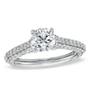 Thumbnail Image 1 of Previously Owned - Vera Wang Love Collection 1.70 CT. T.W. Diamond Pavé Engagement Ring in 14K White Gold