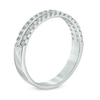 Previously Owned - 0.25 CT. T.W. Diamond Edge Anniversary Band in 14K White Gold