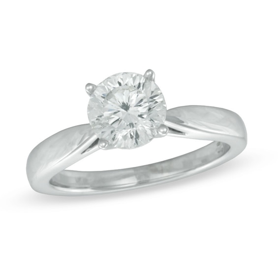 Previously Owned - Celebration  Lux® 1.50 CT. Diamond Solitaire Engagement Ring in 14K White Gold (I/SI2)