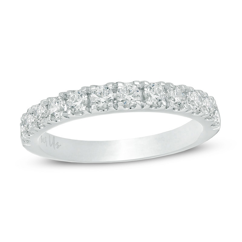 Previously Owned - Ever Us™ 0.75 CT. T.W. Diamond Band in 14K White Gold|Peoples Jewellers