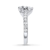 Thumbnail Image 2 of Previously Owned - Ever US™ 2.00 CT. T.W. Two-Stone Diamond Bypass Ring in 14K White Gold (I/SI2)