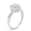 Thumbnail Image 1 of Previously Owned - 0.45 CT. T.W. Diamond Double Pear-Shaped Twist Engagement Ring in 10K White Gold