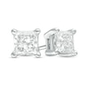 Thumbnail Image 1 of Previously Owned - 2.00 CT. T.W. Princess-Cut Diamond Solitaire Stud Earrings in 14K White Gold (J/I2)