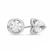 Thumbnail Image 1 of Previously Owned - 0.20 CT. T.W.  Diamond Tension-Set Earrings in 14K White Gold (I/I2)