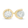 Thumbnail Image 1 of Previously Owned - 0.20 CT. T.W. Diamond Solitaire Tension-Set Earrings in 14K Gold (I/I2)