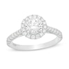 Thumbnail Image 0 of Previously Owned - Emmy London 1.60 CT. T.W. Diamond Frame Vintage-Style Engagement Ring in 18K White Gold (F/VS2)