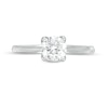 Previously Owned - Trouvaille Collection 1.00 CT. DeBeers®-Graded Diamond Solitaire Engagement Ring in 18K White Gold