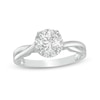 Thumbnail Image 0 of Previously Owned - 1.00 CT. T.W. Diamond Split Shank Engagement Ring in 14K White Gold (J/I3)