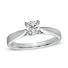 Thumbnail Image 1 of Previously Owned - Celebration Ideal 0.50 CT. Diamond Engagement Ring in 14K White Gold (I/I1)