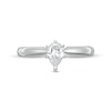 Thumbnail Image 3 of Previously Owned - 0.40 CT.  Pear-Shaped Diamond Solitaire Engagement Ring in 14K White Gold (I/I1)