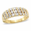 Thumbnail Image 0 of Previously Owned - 1.00 CT. T.W. Diamond Three Row Wedding Band in 14K Gold