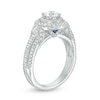 Previously Owned - Vera Wang Love Collection 1.23 CT. T.W. Diamond Double Frame Twist Engagement Ring in 14K White Gold