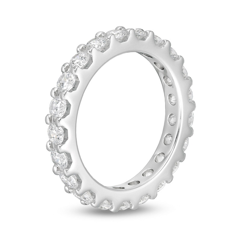 Previously Owned - 2.00 CT. T.W. Diamond Eternity Band in 14K White Gold (I/I2)|Peoples Jewellers