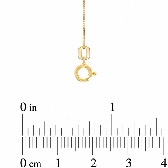 Previously Owned - 0.55mm Box Chain Necklace in Solid 10K Gold - 15"