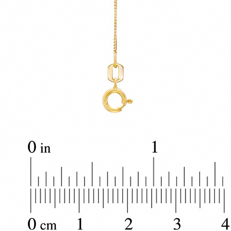 Previously Owned - 0.55mm Box Chain Necklace in Solid 10K Gold - 15"|Peoples Jewellers