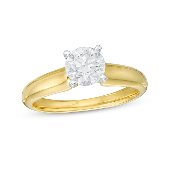 Previously Owned - 1.00 CT. Diamond Solitaire Engagement Ring in 14K Gold (I/I1)